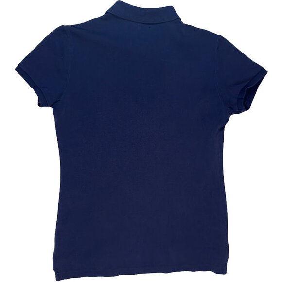 Polo by Ralph Lauren Girls Stretch Mesh Polo Shirt Size Small S Collared Buttons - Picture 9 of 9